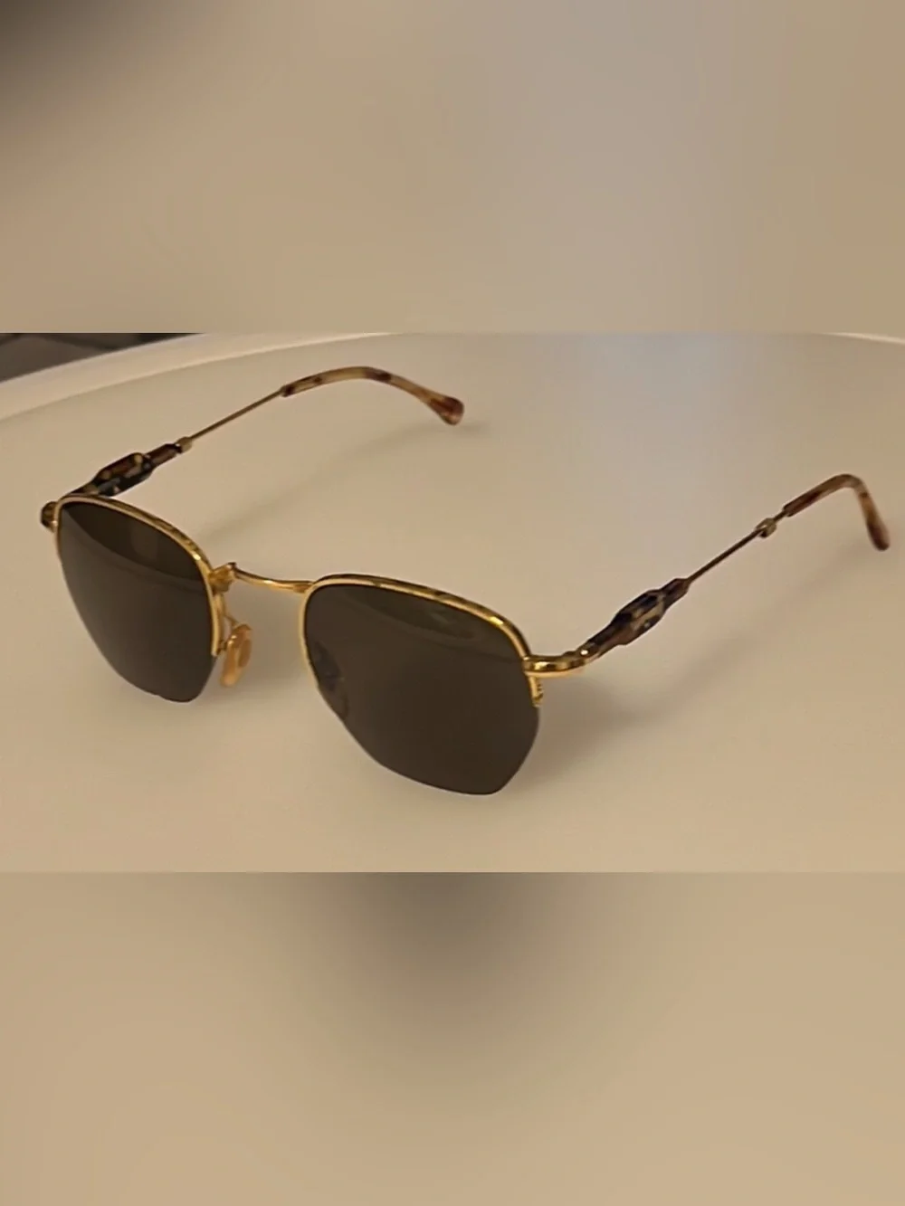 Authentic America 90’s Top Gun aviator vintage designer sunglasses Made it Italy